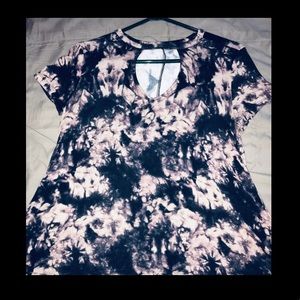 Open Neck, Hugh Low Tye Dye shirt